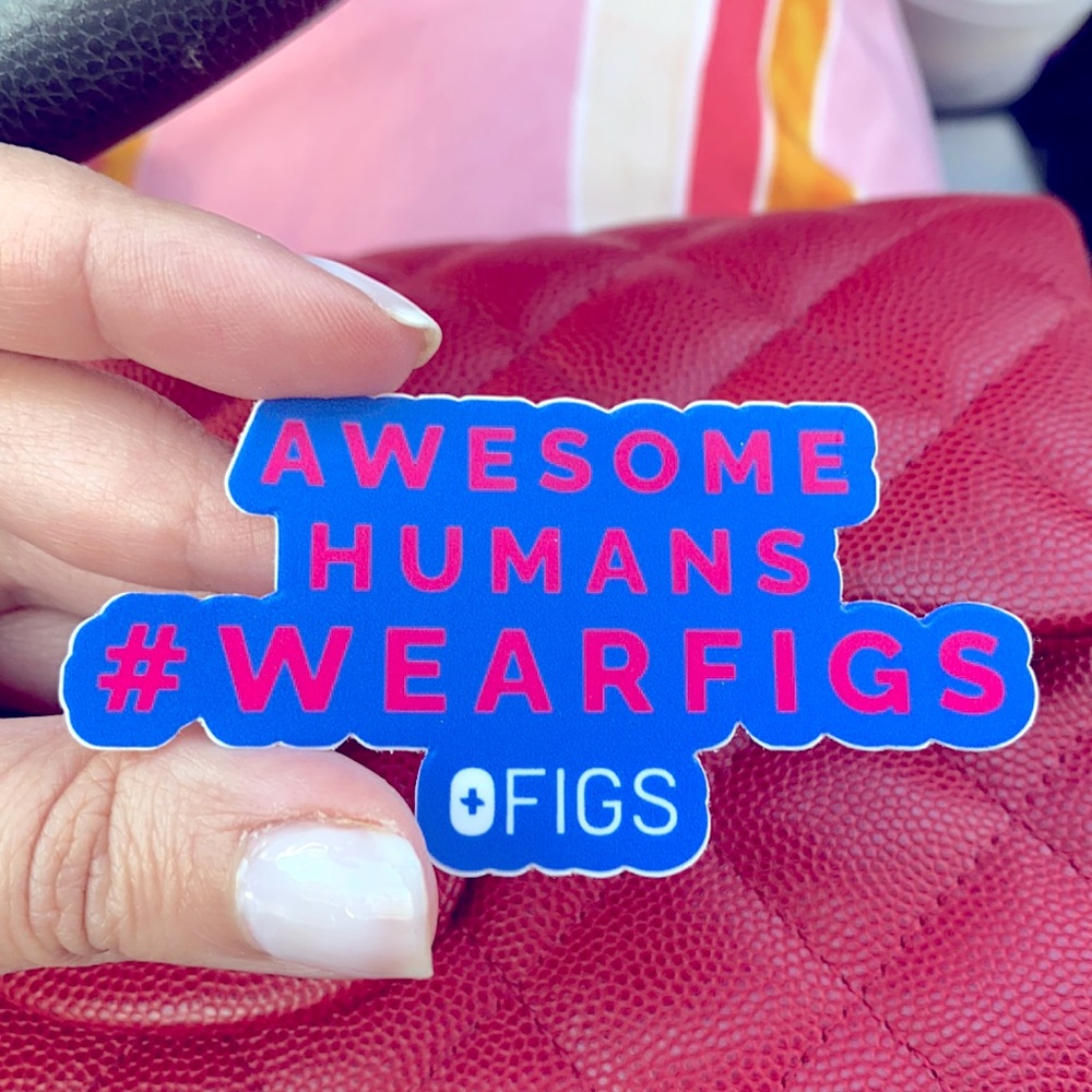 Awesome Humans Wearfigs Collectors Sticker
